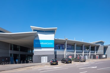 Flexible face large format sign at Bradley Stoke