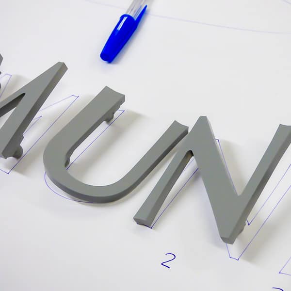 Shop Front Signing Construction