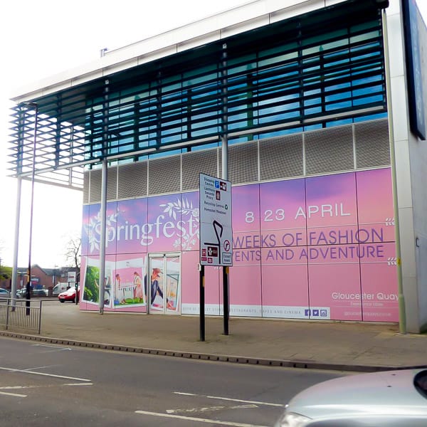 Digital Print Hoarding Shopping Centre