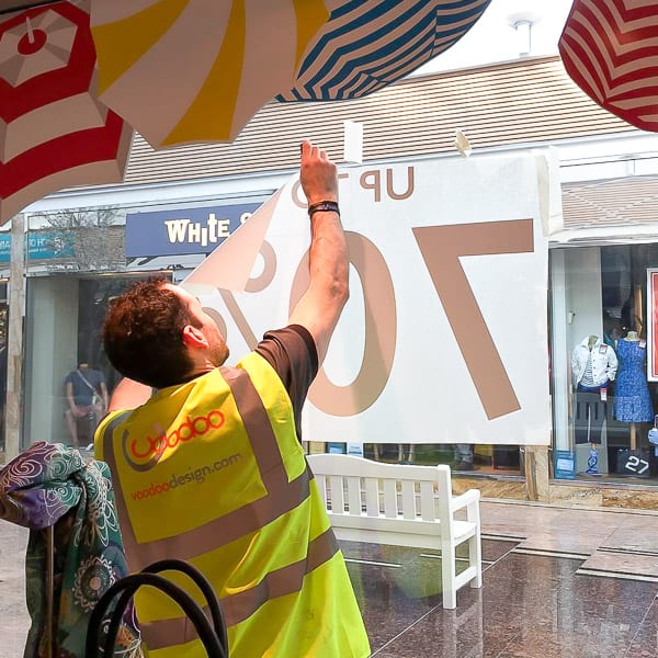 Window Graphics Installation