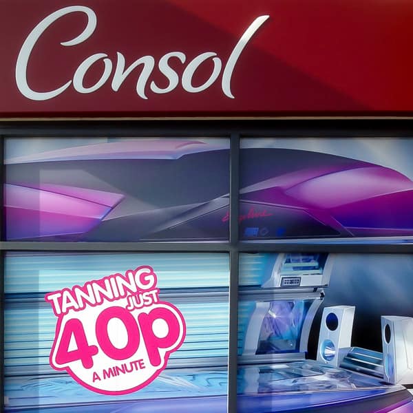 Shopfront signage for Consol in Swindon