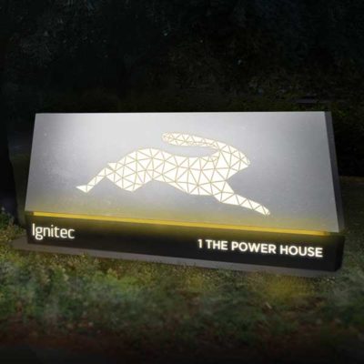 Illuminated Totem Concept for Ignitec