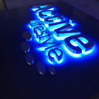 Halo Lit Sign