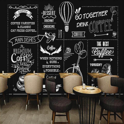 coffee shop menu board design