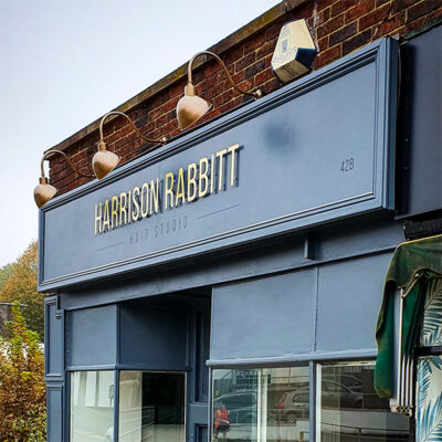 Front Lit Signage for a Shopfront