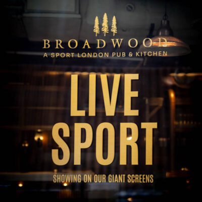 Broadwood Sports Bar Window Graphics Broadwood Sports Bar Window Graphics
