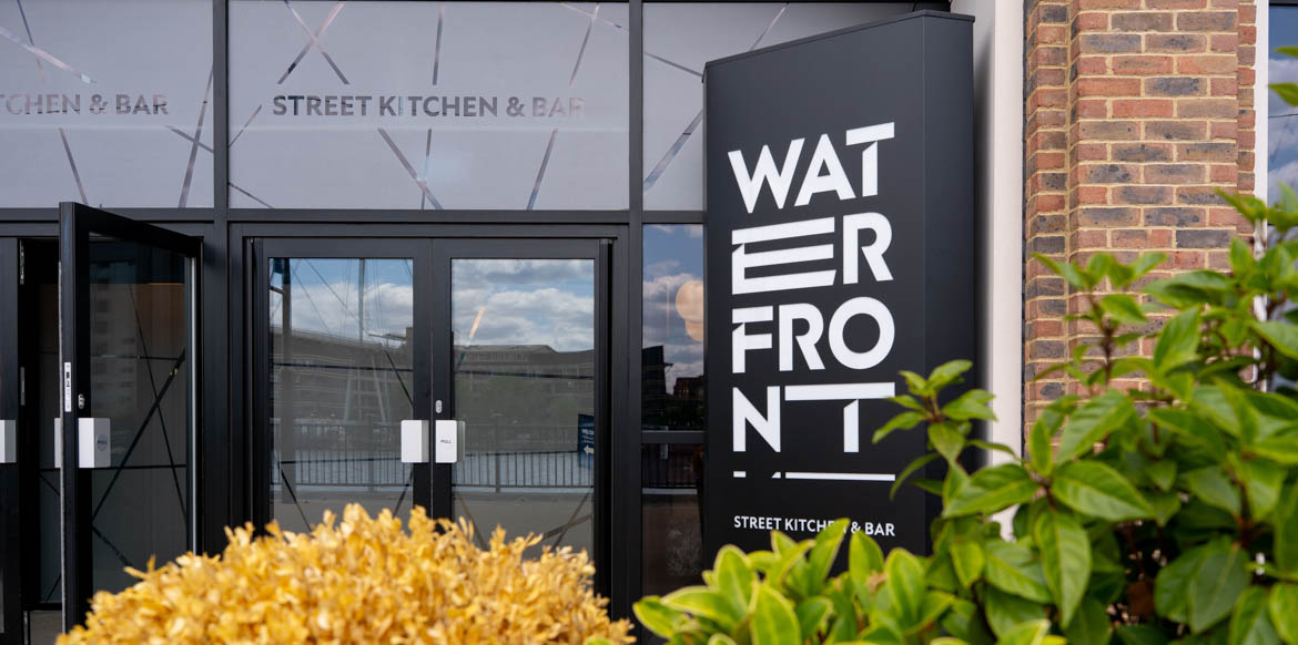 Waterfront Monolith Sign Window Etch_Graphics Waterfront Monolith Sign Window Etch_Graphics