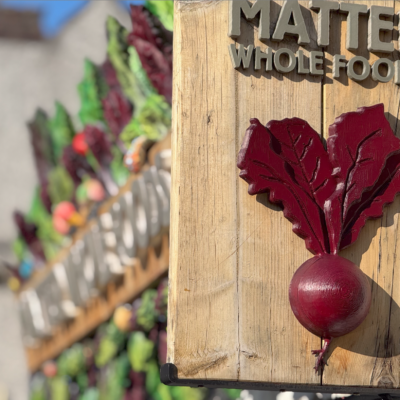 Matter Whole Foods Projecting Sign