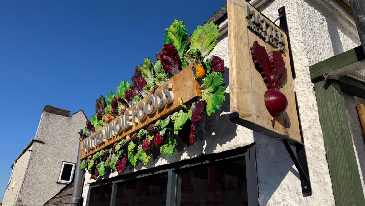 Matter Whole Foods Shopfront 3D Sign